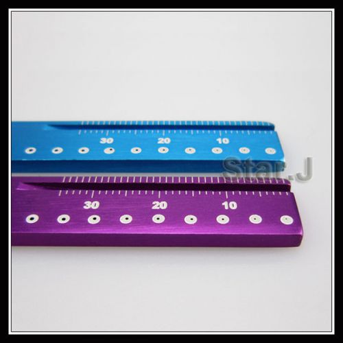NEW 2pcs Autoclave Disinfection Box/Case for Endodontic Reamers with Ruler