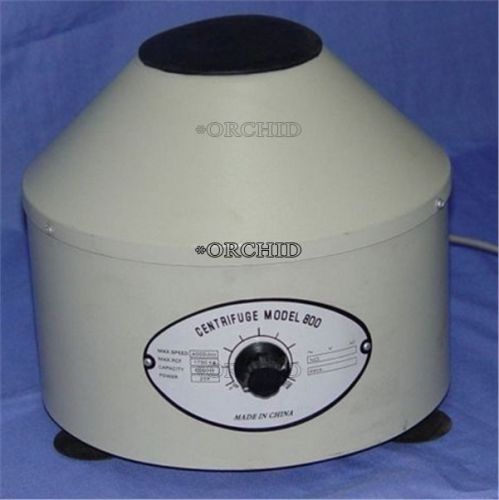 Electric centrifuge lab medical practice timer 4000 rpm 800 for sale