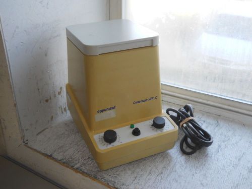 Brinkmann eppendorf 5415c / 5415 b 14000rpm lab centrifuge unit w/ power cord for sale