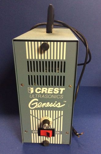Crest Ultrasonics Genesis Model # 4G-500-6 ~ 120 Volts ~ 8 Amp ~ No plug