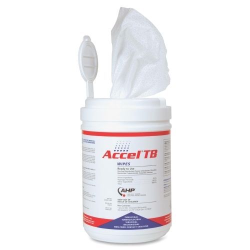 Accel tb hydrogen peroxide cleaner/disinfectant wipes -white- 1920/ctn for sale