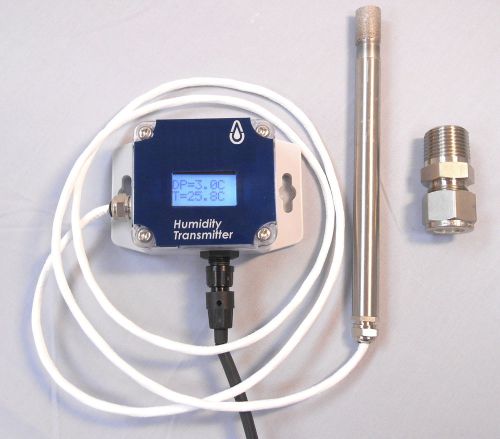 Dew point monitor/relative humidity (rh) tranmistter for air compressor systems for sale