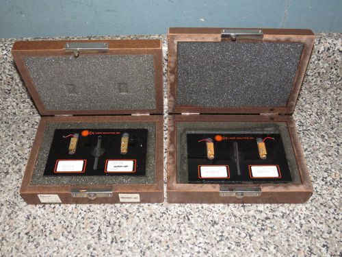 ++ LASER ANALYTICS INC MODEL 9055-3 &amp; 9045-3   LOT OF TWO IN WOOD CASES