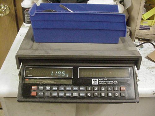 NCI Weigh Tronix MODEL 8250 Counting Scale Made USA 120VAC SINGLE PHASE TESTED