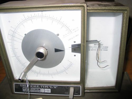 Alfred suter yield scale (type e/m) for sale