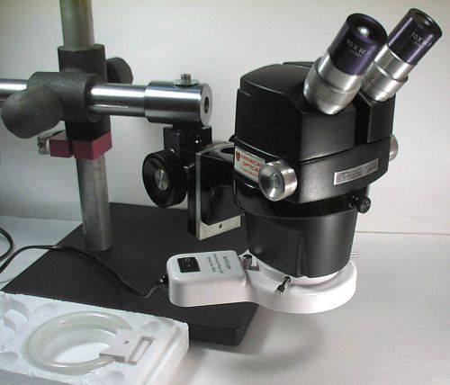 AMERICAN OPTICAL AO 569 STEREOZOOM (STEREOSTAR) MICROSCOPE FLUORESCENT RINGLIGHT
