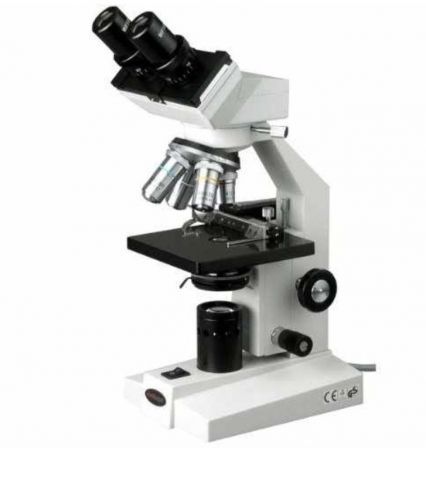 AmScope B100-MS Compound Binocular Microscope, 40X-1000X Magnification