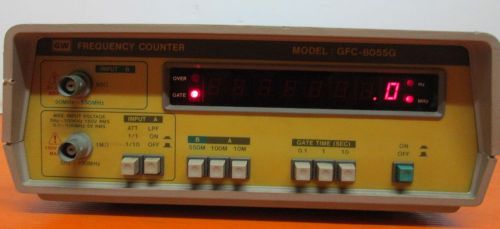 Gw frequency counter model gfc-8055g for sale