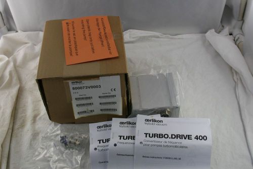 New Oerlikon Turbo Drive 400 TD400 RS-485 Frequency Converter 800073V0003