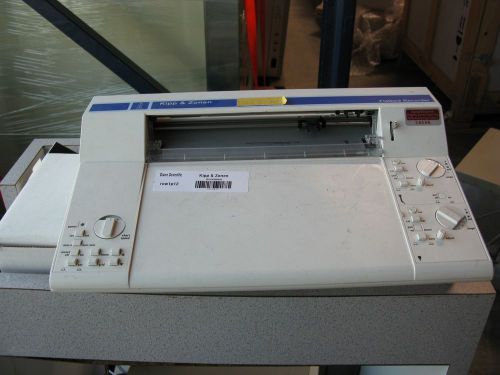 Kipp &amp; zonen model bd12e flatbed recorder   (l-822) for sale
