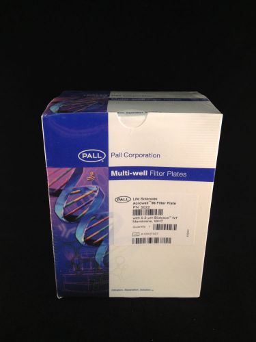Pall Life Sciences Multi-Well AcroWell 96 Filter Plate #5022 NIB