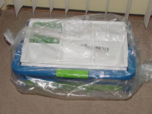 Jac medical blue open phlebotomy tray kit green pull drawer jac-hr713 tt rack for sale