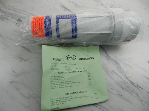 Pall enpro plastic test single open end filter housing model scy1g12h4 for sale