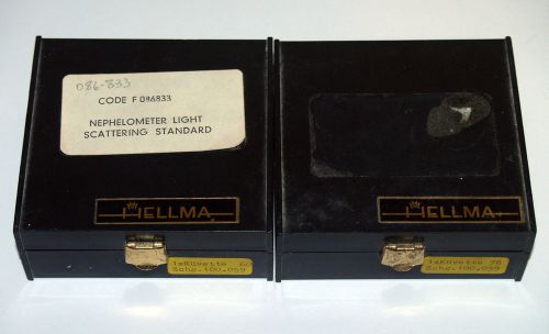 Hellma set of 2  cuvettes in original boxes