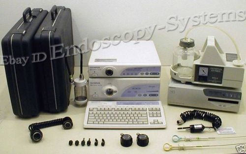 Olympus cv-160 exera video endoscopy system complete endoscope - warranty!! for sale