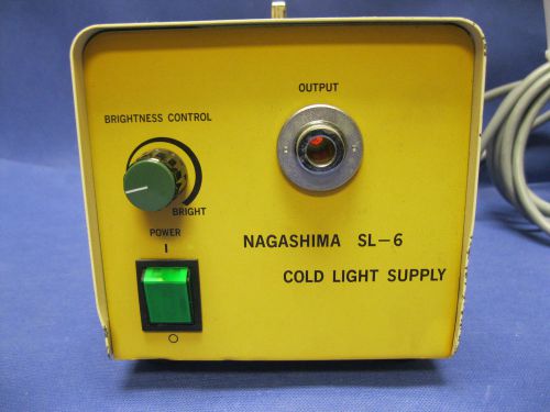 NAGASHIMA MEDICAL SL-6 Fiber Optics Light Source
