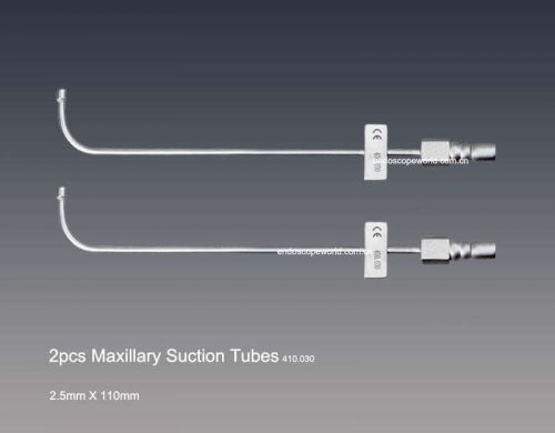 2pcs Brand New Arthroscopic Maxillary Suction Tubes Arthroscopy