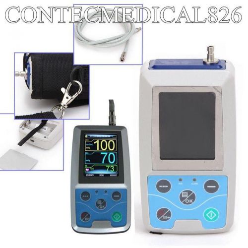 Ce fda abpm50 24 hours test ambulatory blood pressure monitor+optional cuffs+sw for sale