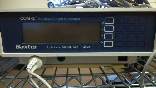 Baxter Edwards COM-2 Cardiac Output Computer With Printer