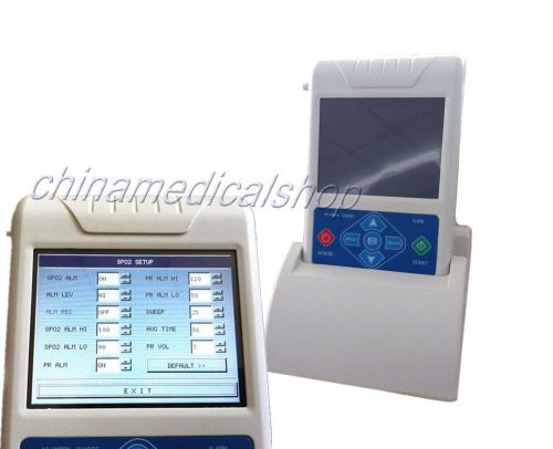 3.5&#039;&#039; TFT LCD Touch screen Patient Monitor with 3 parameters Handheld CONTEC NEW