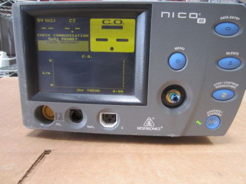Respironics Nico Profile Monitor Ventilator