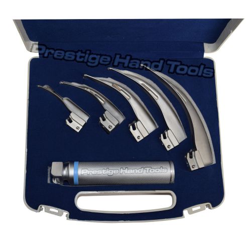Laryngoscope conventional macintosh 5  blades ent examination instruments #00510 for sale