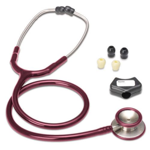 General practice stethoscope - burgundy 1 ea for sale