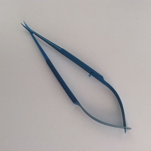 Curved Vannas Scissors ophthalmic eye surgical instrument