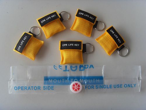 100 sets CPR MASK face mask Face shield one-way valve