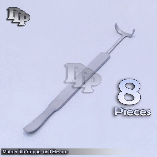 8 pieces matson rib stripper and elevator surgical instruments for sale