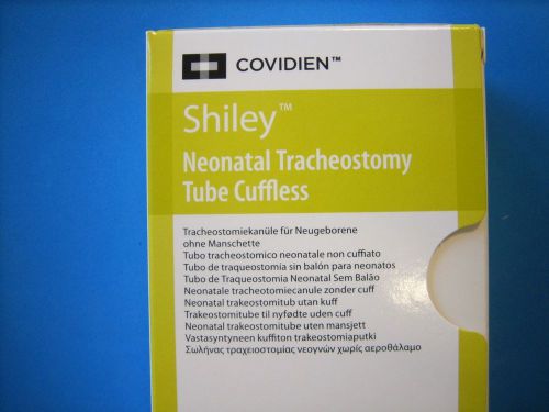 Covidien Shiley Tracheostomy Tube Cuffless 4.0