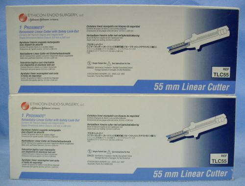 2 Surgical Reloadable Linear Cutters w/ Safety Lock-Out #TLC55
