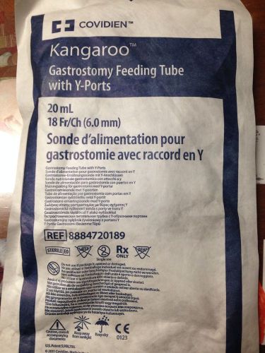 KANGAROO Gastrostomy Feeding Tube 18FR With FREE Bonus Item!!