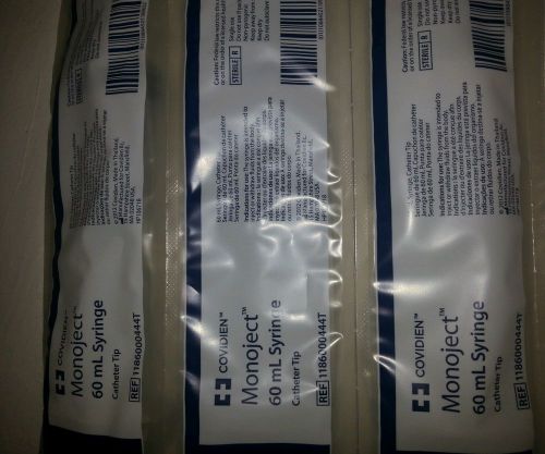 Syringes 60ml Monoject Luer Lock Soft  Pack Box 27