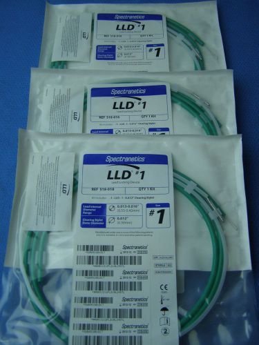 Spectranetics LLD #1Lead Locking Device #1 REF: 518-018 (LOT of 3)