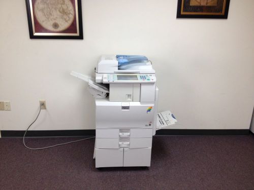 Ricoh mp c2550 color copier machine network printer scanner fax finisher mfp for sale