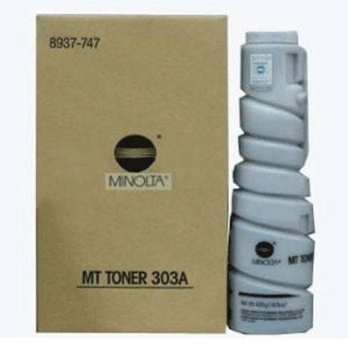 NEW Konica Minolta Toner MT 303A Genuine Bottle 8937-747 Factory Sealed OEM ]