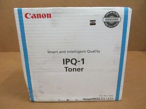 Genuine OEM Canon IPQ-1 0398B003AA Cyan Toner Cartridge imagePRESS C1 / C1+