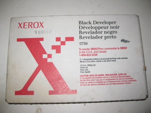 New Genuine Xerox Black Developer 5R597 Fits 5750 - 360g
