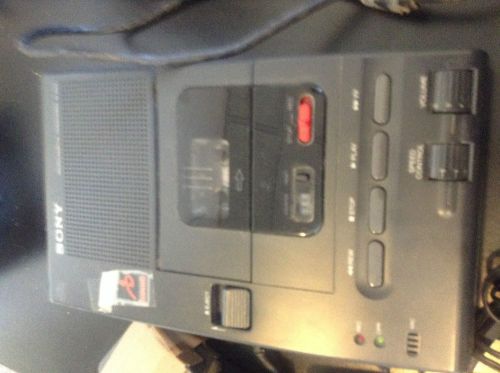 Sony Microcassette Transcriber M-2000 with Foot pedal and headset