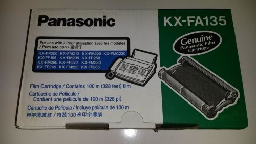 1 Genuine Panasonic KX-FA135 Film Cartridge.  KX-FP200;KX-FM280;KX-FMC230