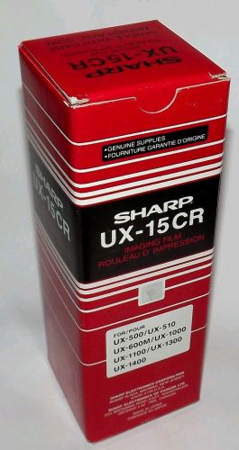 Sharp ux - 15cr imaging film new in box for ux-500 ux-600m ux-1100 ux-1400 for sale