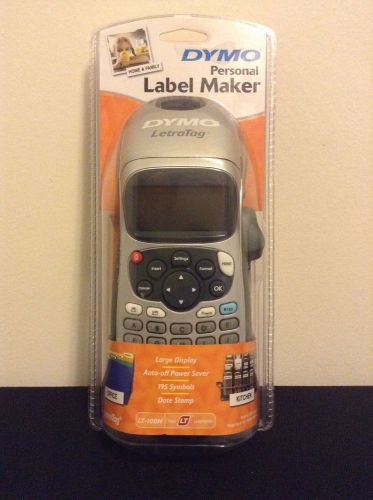 NIP Dymo Personal Label Maker LT-100H Letratag