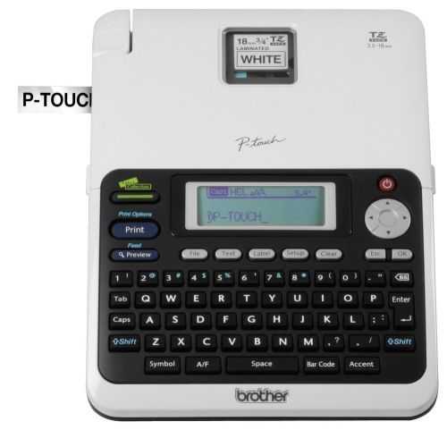 Brother PT-2030AD P-Touch Deluxe Desktop Office Labeler Label Maker Professional