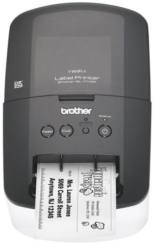 NEW Brother High-Speed Label Printer with Wireless Networking Ultra Fast(QL710W)