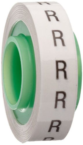 3M Scotch Code Wire Marker Tape Refill Roll SDR-R, Printed with &#034;R&#034; (Pack of 10)