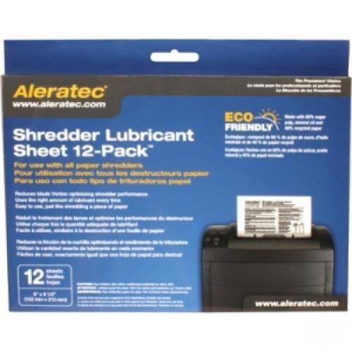 Aleratec 240165 shredder lubricant sheet for sale