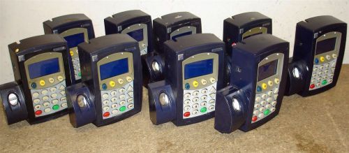 Lot of 9 SecureTouch Biometric Access  On-Time Timeclock