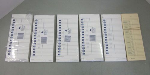 Pyramic Technologies Time Recording/Time Clock Cards PTI 35100-10 Lot of 400