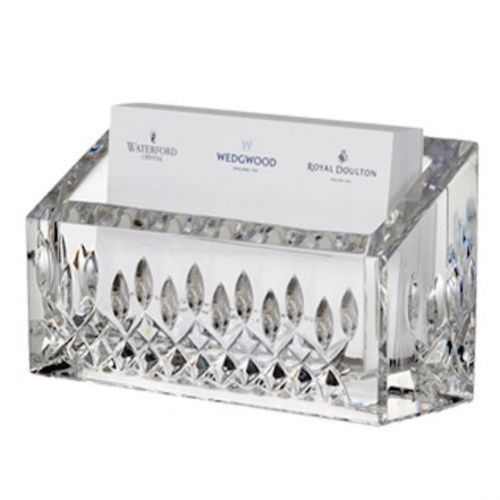 Waterford Crystal Lismore Essence Business Card Holder